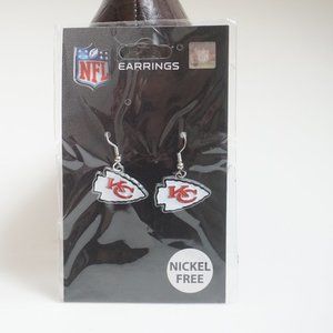 Kansas City Chiefs Arrowhead Earrings